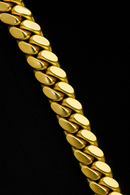 12mm Gold Plated Miami Cuban Link Chain – Bold Hip Hop Necklace for Men & Women