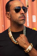 30mm cuban link chain & Bracelet set -Made To Order -> Product Details