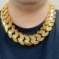 2 kilo rose gold Cuban chain 35mm-34 inches