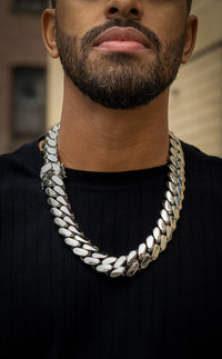 22mm Heavy cuban link - gold plated 5x