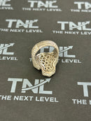 TNL Iced Out Cross Ring ✝️ – White Gold Finish Over 925 Sterling Silver | Luxury Statement Ring