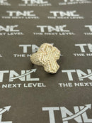 TNL Iced Out Cross Ring ✝️ – White Gold Finish Over 925 Sterling Silver | Luxury Statement Ring